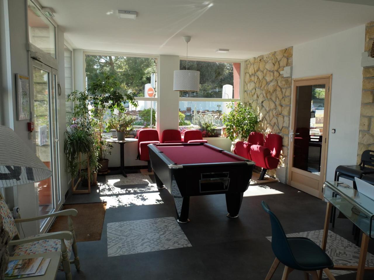 Hotel Les Pins แซ็ง-โทรจง-เลส์-แบ็งส์ ภายนอก รูปภาพ